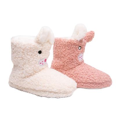 China Fashion Trend Cute Cartoon Fluffy Ladies Snow Boots for sale