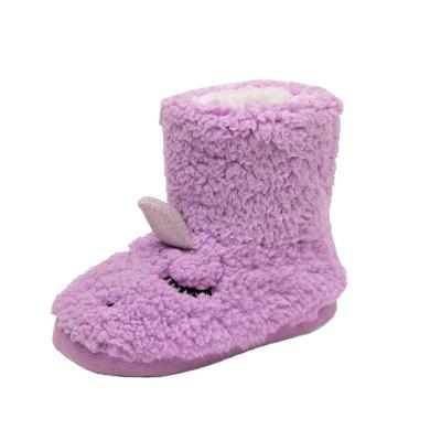 China Fashion Trend Winter Indoor Fur Animal Unicorn Warm Boots for sale