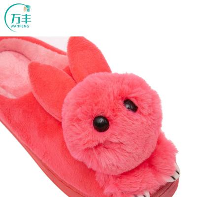 China Wholesale Fashion Trend Winter Rabbit Fashion Slippers for sale