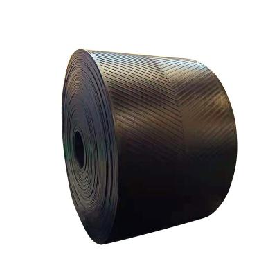 China Factory Wholesale Abrasion and Non-slip Herringbone Pattern Canvas Rubber Polyester Nylon Conveyor Belts for Coal Mine for sale