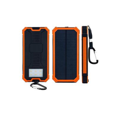 China High Capacity Solar Power Bank 20000 Mahh 20000mah Mulit Dual Function Portable Mobile Phone Usb Ports Solar Power Charger Power Bank for sale