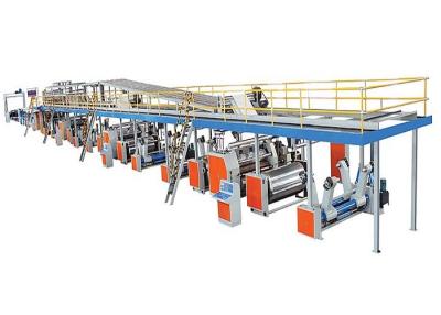 China Corrugating Paper Carton Box 2500mm Corrugated Cardboard Production Line for sale