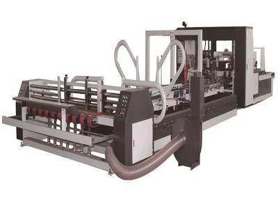 China Automatische gewölbte Kasten-Ordner Gluer-Maschine 12kw zu verkaufen