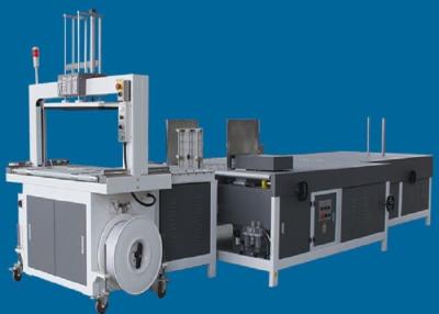 중국 1200 밀리미터 자동 통 스트래핑기 PP는 퓨젼 용이한 작동을 뜨겁게 합니다 판매용