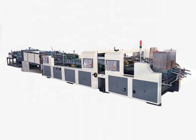 China 160 Meter/minimaler Karton-Kasten-Ordner Gluer bearbeiten halb automatische Ordner Gluer-Maschine maschinell zu verkaufen