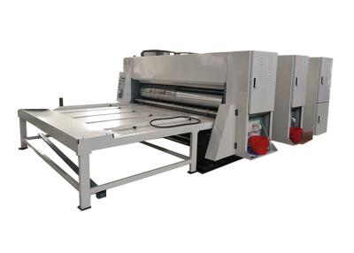 China Maschine 50 m Min Corrugated Box Die Cutting, die stempelschneidene Maschine kerbend druckt zu verkaufen