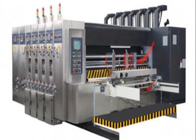 Chine grande vitesse de fabrication de cartons de carton de Slotter Machine Corrugated d'imprimante de 18kw Flexo à vendre