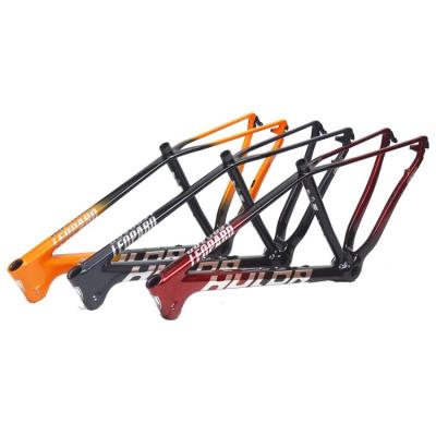 China HULDA2021NEW hid cables frameoem 27.5 lightweight carbon fiber 29er mtb mountain bike frame for sale