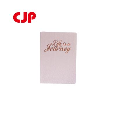 China Wholesale Custom Printing High Quality Fleece PU Cover A4 Thermal Binding Notebook for sale