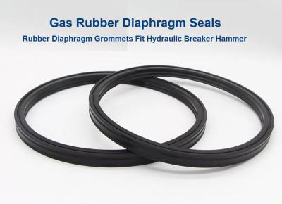 China Case Study : Trimming Machine For Gas Rubber Diaphragm Seals , Rubber Diaphragm Grommets Fit Hydraulic Breaker Hammer for sale