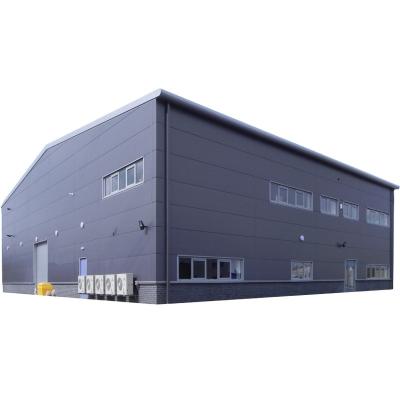 China Simple Installation China Design Pre Cast Cast Fabricated Buildings Prefab Large Span Steel Structure Warehouse for sale