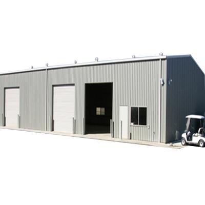 China Cheap Single Installation Modular Prefab Easily Assembled Large Span Steel Structure Prefab Warehouse for sale