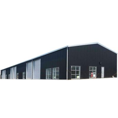 China Simple Installation Large Scale Prefab Quickly Prefab Galvanized Lightweight Steel Structure Warehouse And Workshop Building for sale