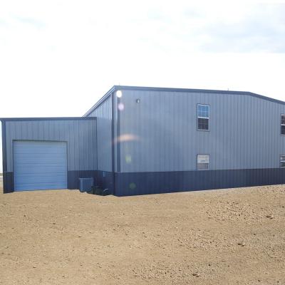 China Simple Installation Small Prefab Fabricate Food Workshop Light Steel Frame Structure Industrial Customized Building for sale