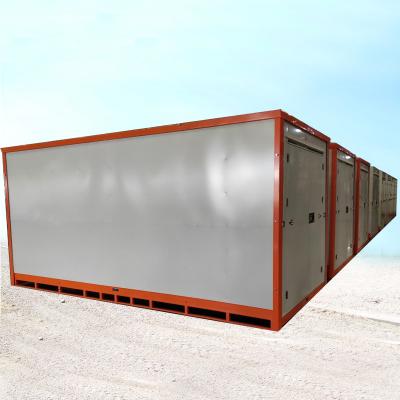 China Simple Cheap Modern Portable Modular Tiny Office Flatpack Mobile Installation Prefab Storage Unit House for sale