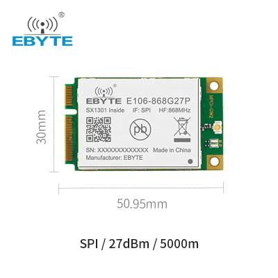 China lorawan pass E106-868G27P Ebyte wireless transmitter module LoRaWAN gateway module sx1301 internet of things lora sx1301 868mhz for sale