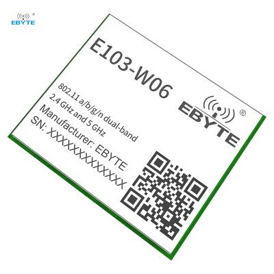 China Communication Ebye E103-W06 Wireless Dual Band WiFi Serial Port Module with High Performance Work in 2.4G and 5g Frequency Bands for sale