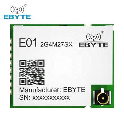 China Ebyte E01-2G4M27SX CE FCC RoHS NRF24L01P PA LNA PA LNA Wireless Remote Control Nordic 2.4g 500mW 4Km RF Transceiver Module for sale