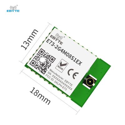 China Cheap Small Size Micro Ble Tooth Consumption Ebyte OEM/ODM Low Power IOT Modules Solutions Wireless Modul E73-2G4M08S1EX for sale