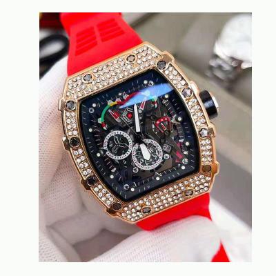 China Diamond Fashion Watch 2023 New Women's Waterproof High-end High-end Casual Men's And Women's Quartz Watch for sale