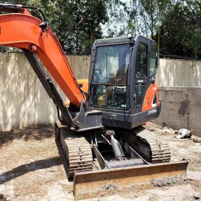 China New stock used mini digger dx55-9c 0.18m™ 55 crawler track from excavator dx55 doosan; ³ for sale