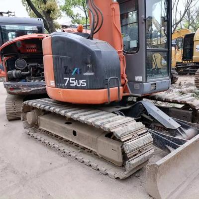 China Construction Digging Used Hitachi 75 Mini Excavator For Sale By Owner 7 Ton ZX75 ZX75UR ZX75US-A for sale