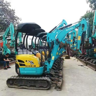 China Durable open cab minibagger used kubota U17 excavator 1.7 ton new price U-17 017CR diesel engine for sale