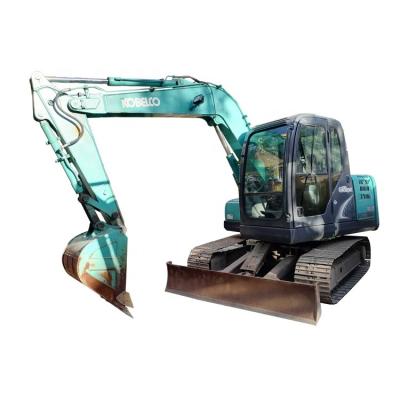 China japan kobelco 75 Harga-kobelco-mini small excavator used 7 tons ready to work SK75 SK75SR SK75-8 0.35mÂ ³ for sale