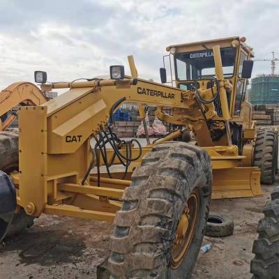 China Construction Equipment Road Building Use Cat 14g With Rear Ripper All Wheel Drive Used Grader Price for sale