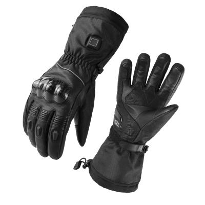 China Hot Sale Cheap Windproof Heated Leather Material Glove Windproof Cotton for sale