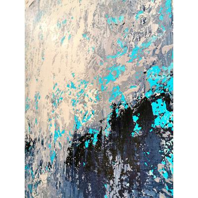 China Environmental Materials 100% Handmade Modern Walls Art Bedroom Decoration Style Oil Painting Abstract Oil Painting for sale