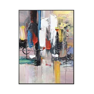 China Modern Abstract Acrylic Handpaint Oil Painting On Canvas Home Decorations For Living Room for sale