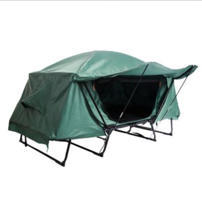 China Factory Price Camouflage/Field Play Off Ground Tent Double Layers Sleep Bed Army Camping Tents Waterproof Outdoor Equipment for sale