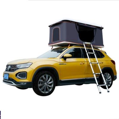 China High Waterproof Tent Oxford 3000D Hard Shell Car Tent Folding Car Roof Top Durable Outdoor Camping Tent for sale