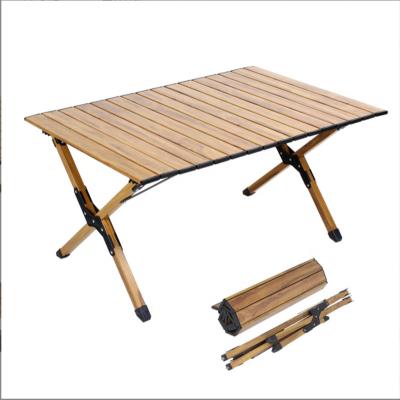 China Foldable Portable/Easy Carry Metal Camping Picnic Garden Table/Foldable Aluminum Portable Table BBQ Furniture for sale