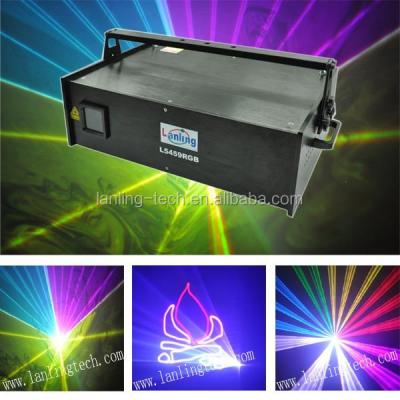 China 5W RGB ILDA Animation Laser Show Display Photos Light High Construction Laser Light L5459RGB for sale