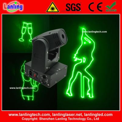 China Mini Moving Head Laser Show Laser System LHA50G Projector for sale