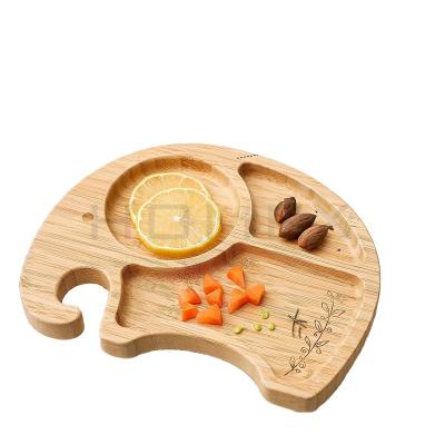 China Minimalist Bamboo Dishes For Bamboo Dish Suction Dish/Homex Bamboo Dish Baby Kids Baby Feeding Set for sale