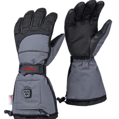 China 2021 Best Hot Selling Custom Made Gloves Windproof OEM 7.4V 2100 Mah Heated Cycling Gloves Lithium Battery for sale