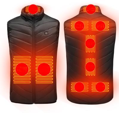 China New Usb 5v Windproof Functional Battery Operated Cheap Vest For Man Electronic Enthusiast Vest For Winter for sale