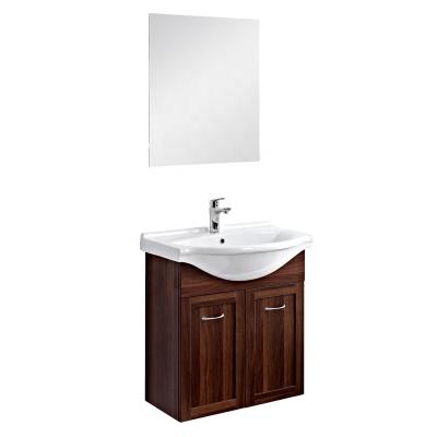 China Simble Modern MDF Bathroom Vanity , High Glossy MDF Bathroom Cabinet for sale