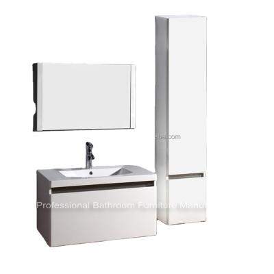 China 2022 Low Price Modern Chinese Factory Suppliers Antique Bathroom Mirror Cabinet Vanity for sale