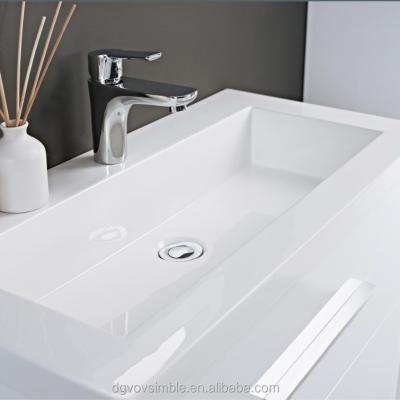 China 2022 Bathroom Furniture Clean White Basin Vanity Basin Acrylic Solid Outdoor Basin for sale