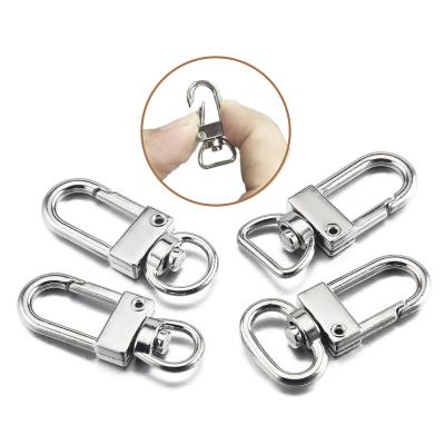 China Backpacks Key Chain Carabiner DIY Pendants Decoration Accessories Bracelet Lobster Clasp Zinc Alloy Hooks For Jewelry Making for sale