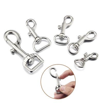 China Zinc Alloy Swivel Lobster Clasps Metal Dog Clasp Hook Buckles Durable Hardware For DIY Strap Dog Leash Zinc Alloy Parts for sale