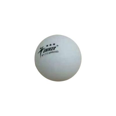 China PP Xushaofa Super Seamless Table 40+ Three Star White Tennis Ball With ITTF Approved for sale