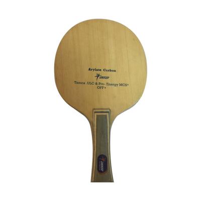 China High Quality Hinoki+Carbon+Tungwood Arylate Carbon Ping Pong Blade for sale