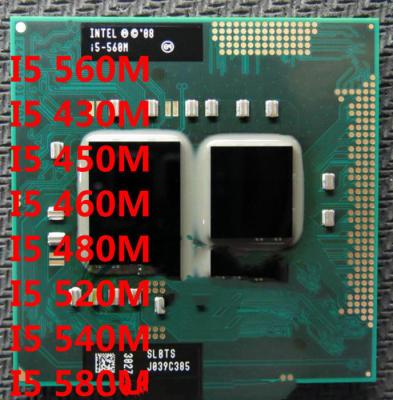 China Desktop for INTEL CORE I5 560M I5 430M I5 450M I5 460M I5 480M I5 520M I5 540M I5 580M PGA CPU for sale