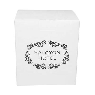 China Cheaper Price Recycled Materials Art Paper OEM Candle Gift Cosmetics Box Print Logo for sale