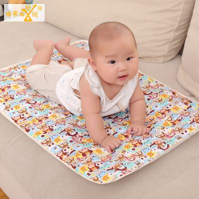 China Wholesale Waterproof 50*70 Baby Diaper Changing Mat Waterproof Changing Baby Urine Pad For Baby Care for sale